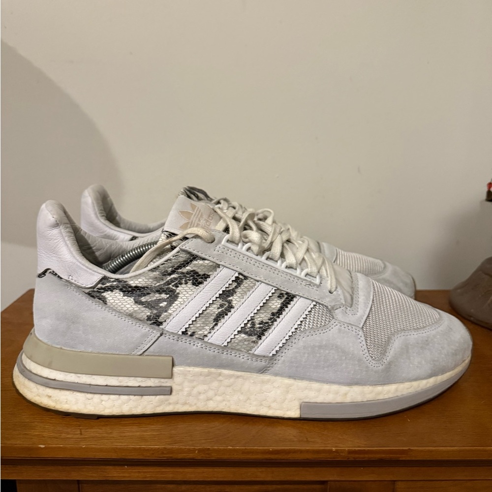 Adidas Originals Men's White ZX 500 RM Boost Sneakers Size 14 us  BD7873